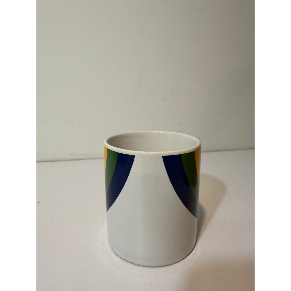 FTD Rainbow Coffee Mug Vintage 80s FTDA Korea Cup Stranger Things One Direction - Picture 6 of 6